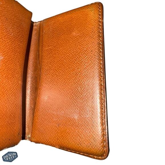 Louis Vuitton Monogram Canvas Bifold Card Holder Wallet – Vintage Slim Wallet - Picture 5 of 7
